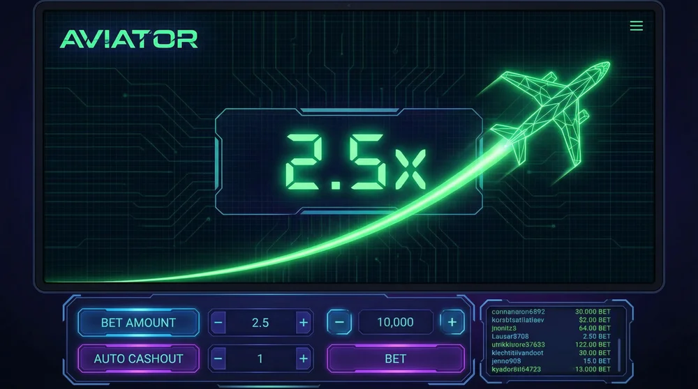 Aviator Crash Game vera bet